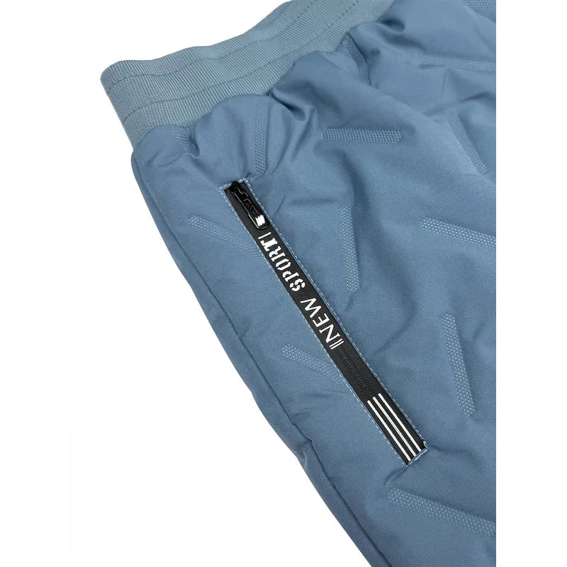 Women's Winter Fleece Pants With Drawstring Elastic Waistband Winter Warm Zipper Pocket Women's Outdoor Jogging Pants
