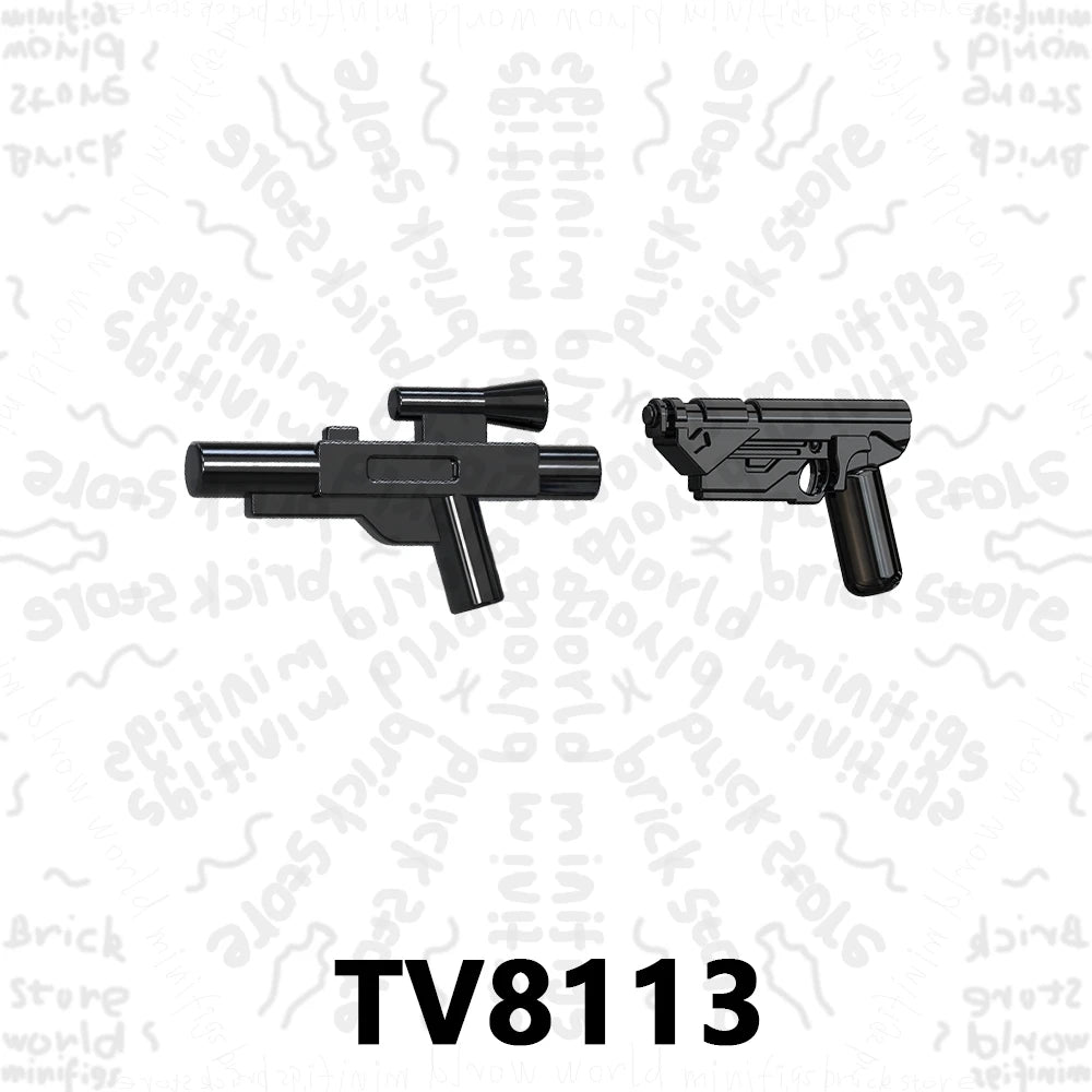 TV6117 TV6118 TV6119 Space War Action Figure Accessories Building Blocks Gift Toys For Children Adult Brick TV6116 TV6115 TV6114