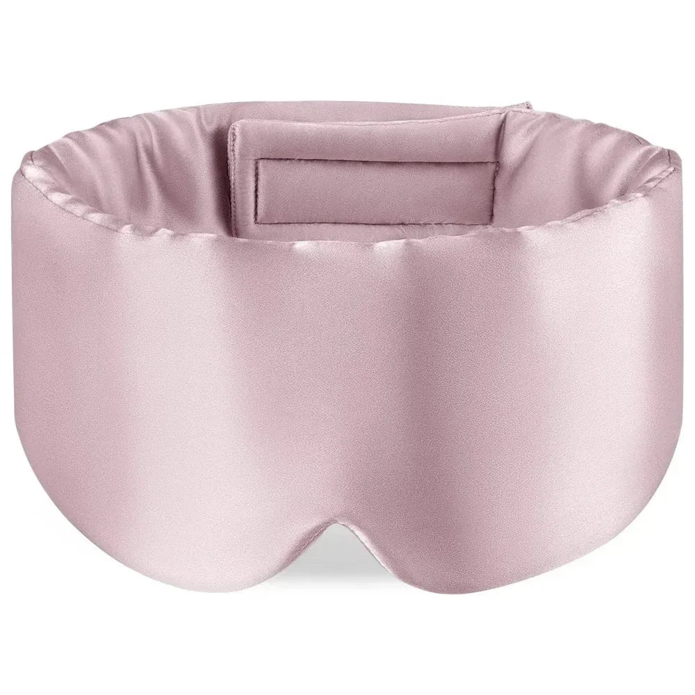 100% Mulberry Silk Sleeping Mask Eyepatch Blocking Light Eyemask Eyeshade for Travel & Nap Soft Padded Sleep Mask Slaapmasker
