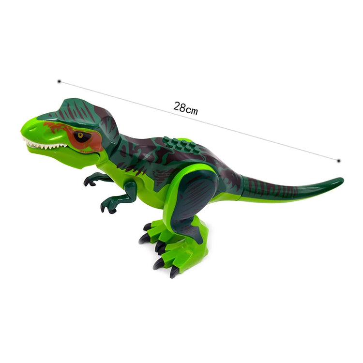 Brutal Raptor Building Jurassic Blocks World 2 MINI Dinosaur Figures Bricks Dino Toys For Children Dinosaurios Christmas