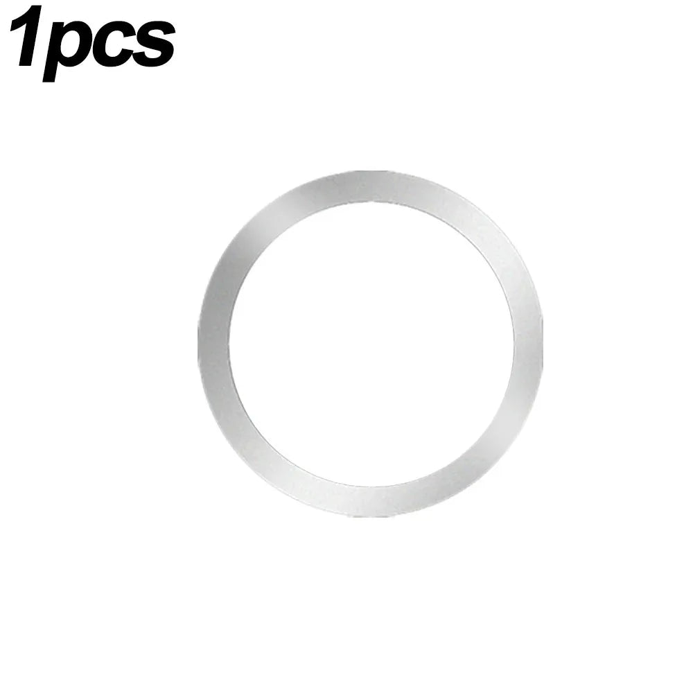 2024 Stainless Steel Universal Magnetic Metal Plate Ring For Magsafe Wireless Charger Iron Sheet Sticker Magnet Car Phone Holder