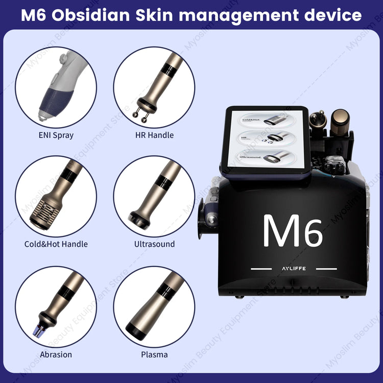 M6 Hydri Hydradermabrasion Skin Management Machine Facial Deep Cleansing Face Lifting Spa Salon Beauty Equipment