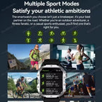 2026 New Rugged Military GPS Smart Watch Men Bluetooth Call Health Monitoring Sports 5ATM Waterproof Smartwatches Man Pk HT30