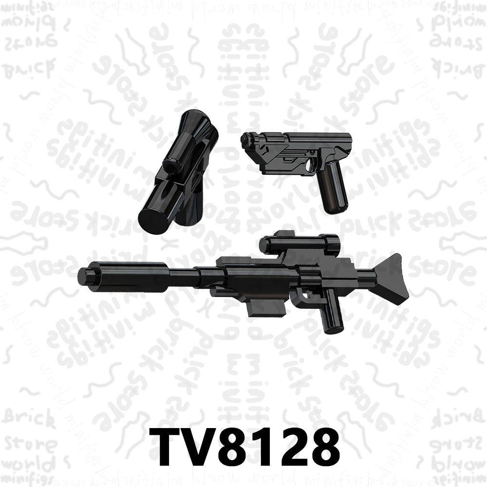 TV6117 TV6118 TV6119 Space War Action Figure Accessories Building Blocks Gift Toys For Children Adult Brick TV6116 TV6115 TV6114