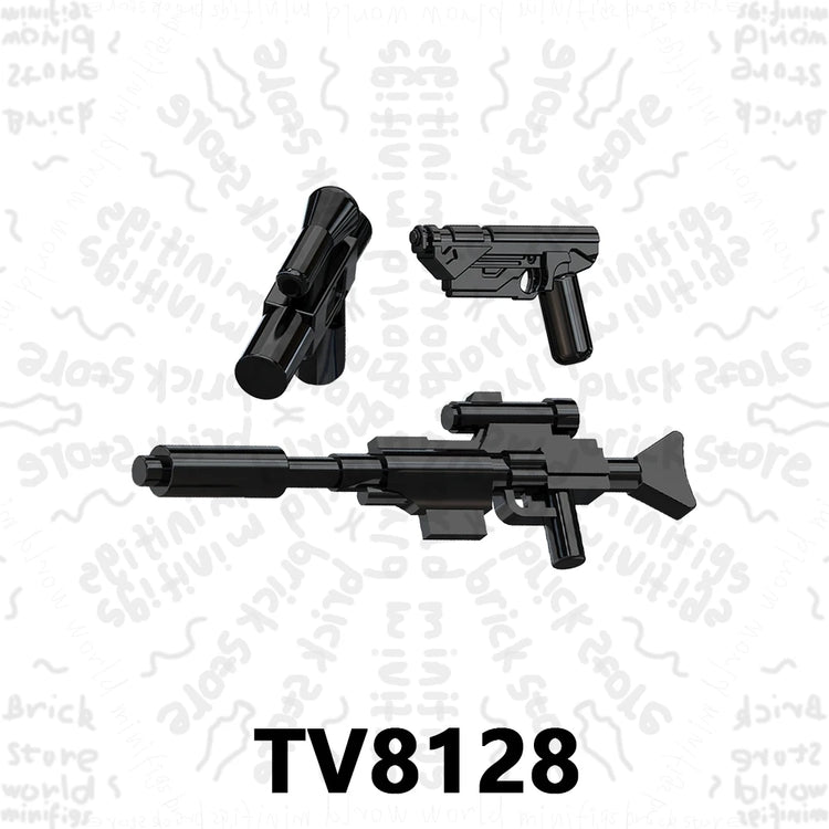 TV6117 TV6118 TV6119 Space War Action Figure Accessories Building Blocks Gift Toys For Children Adult Brick TV6116 TV6115 TV6114