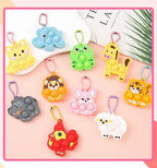 10/30/50/100pcs Animal Bubble Pressing, Pressing, Rebounding, Stress Relieving, Healing Small Items Stress Relief Toys Squeeze
