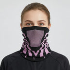 Winter Men Women Warm Skiing Mask Scarf Elastic Breathable Half Face Mask For Cycling Outdoor Sports Running Hiking Fishing