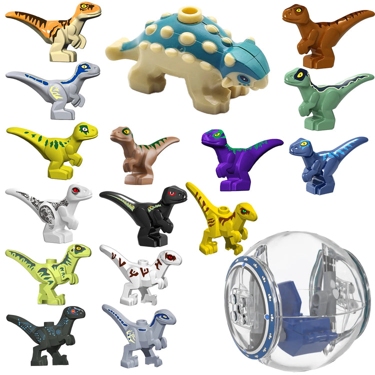 Jurassic Dinosaur Nest Baby Building Blocks Toys Collection Souvenir Gift Birthday Jurassic Rex Raptor
