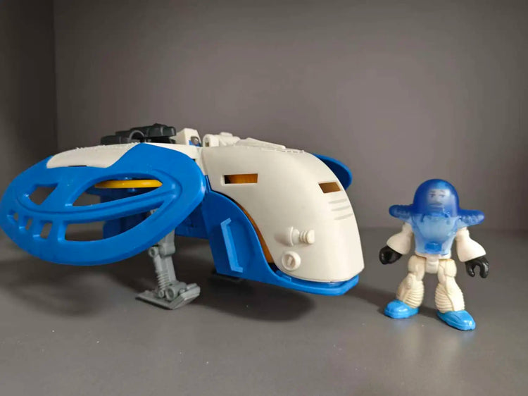 Imaginext Alpha Eagle Space Shuttle Playset with Astronaut Figure Lights SoundCollectible Space Exploration Toy Gift for Hobby