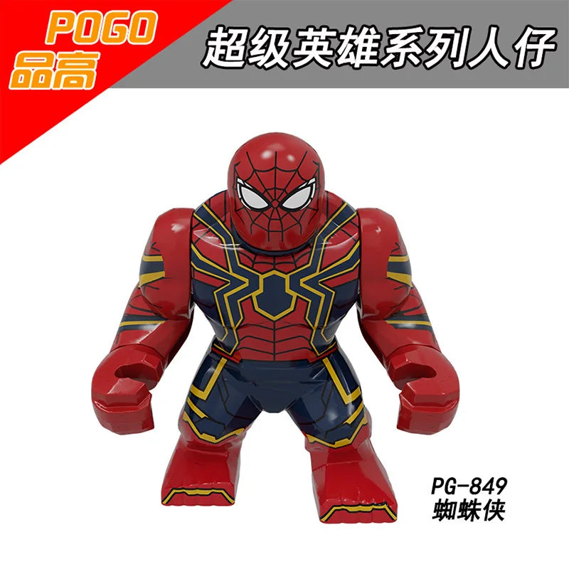8cm Superhero Building Blocks Avengers Character Venom Model Character Set Building Blocks Toy Boys and Girls Birthday Gifts