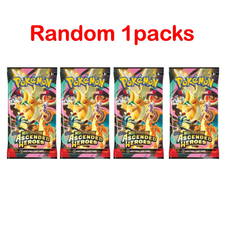 360PCS TCG Mega Evolution Phantasmal Flames Trading Card Gengar Heracross Lopunny Charizard X Anime Collectible Collection Gift