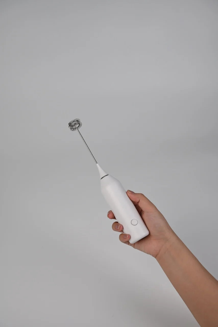 Electric Milk Frother Hand Mixer Portable Coffee Whisk Foam Maker Egg Beater Cream Blender for Dessert Drink Food Mixing