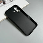 Luxury Full Black Silicone Matte Phone Case For iphone 18 Pro 17 16 15 14 13 12 11 Pro Max 16 15 14Plus Back Cover TPU Soft Case