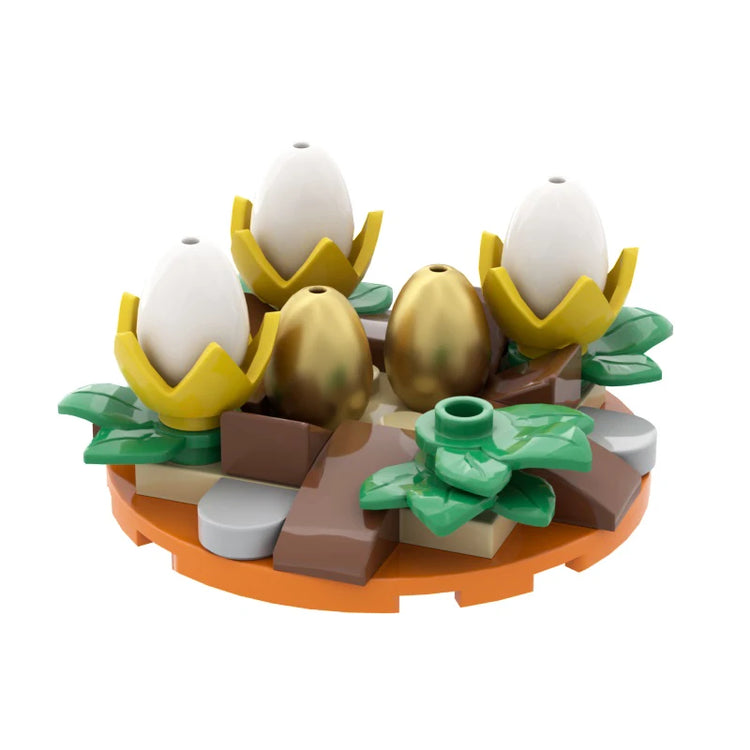 Jurassic Dinosaur Nest Baby Building Blocks Toys Collection Souvenir Gift Birthday Jurassic Rex Raptor