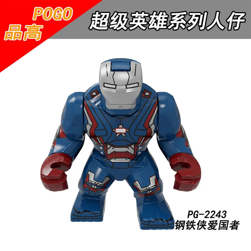 8cm Superhero Building Blocks Avengers Character Venom Model Character Set Building Blocks Toy Boys and Girls Birthday Gifts