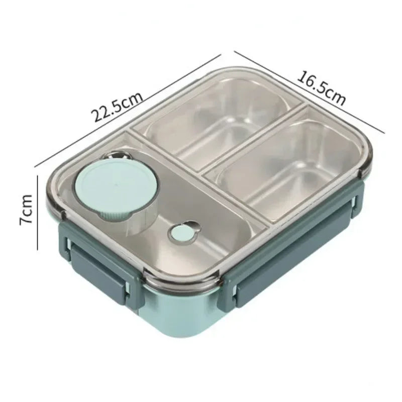 850ml Portable Lunch Boxes for Children Adults Thermo Soup Bento Box Stainless Steel Insulated Heating Food Storage Container