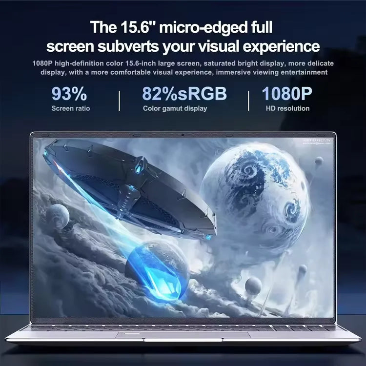 Portable Laptop Windows 11 Intel Core I9-10980HK 15.6 Inch 16GB RAM 1TB SSD Office Laptops Fingerprint Unlock Notebook