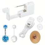 Belly Button Piercing Kit Gun Belly Piercing Kit Belly Button Piercing Gun Navel Piercing Kit Belly Button Ring Piercing Kit