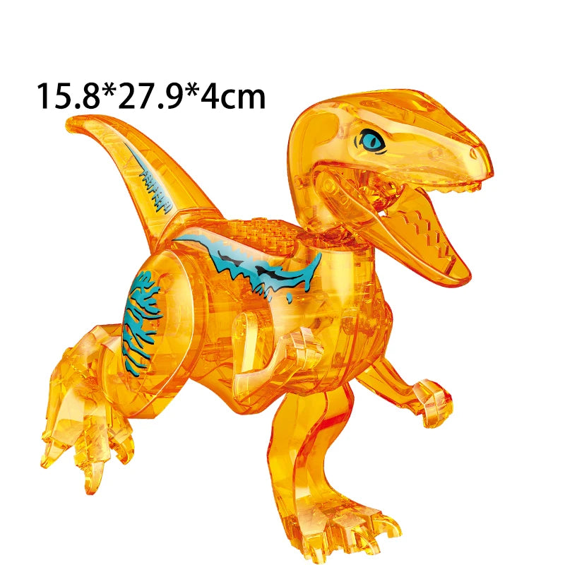 Jurassic Dinosaurs Building Blocks Indominus Rex DIY Big Size Tyrannosaurus Action Figure Models Children Toys Animals Gifts