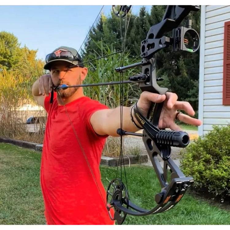 Sanlida Dragon X7 Ready to Hunt Compound Bow Package for Adults Archery Compound Bow and Arrow Set 0-70 Lbs Draw Weight No Bow Press Needed RH Only