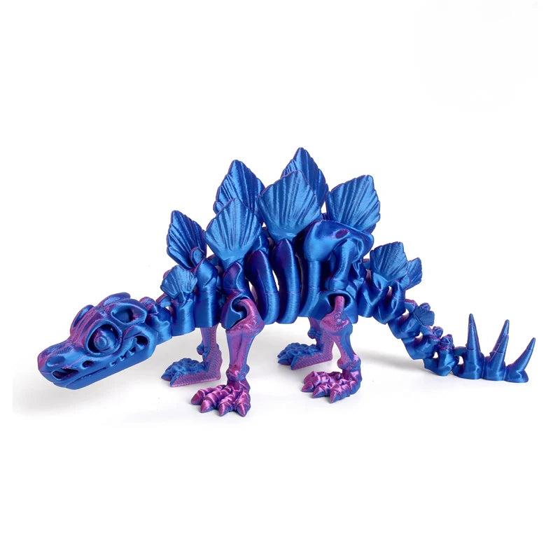 3D Printed Tyrannosaurus Rex Realistic Dinosaur Model Jointed Full Movable Birthday Gift Realistic Animals Decorative Desktop