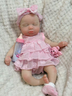 OtardDolls Loulou Can Open mouth Reborn Doll Baby Full Body Soft Silicone Bebe Doll Toys