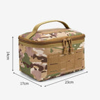 Portable Rifle Cartridge Bag Pistol Ammo Pouches Ammunition Box for Outdoor Hunting Shooting Bullet Storage EDC Handbag