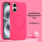 Original Liquid Silicone For Magsafe Case For iPhone 18 Pro 17 16 15 14 13 12 11 Pro Max Magnetic Wireless Charging Soft Cover