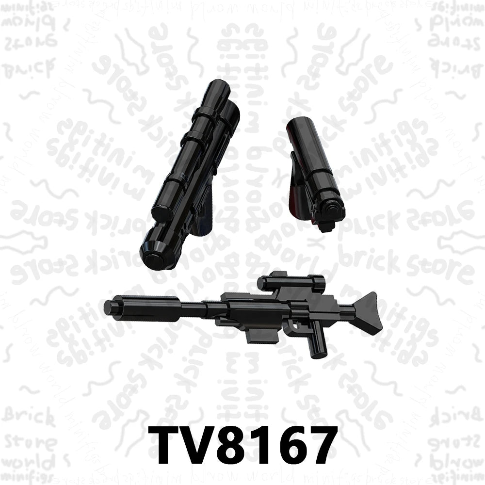 TV6117 TV6118 TV6119 Space War Action Figure Accessories Building Blocks Gift Toys For Children Adult Brick TV6116 TV6115 TV6114