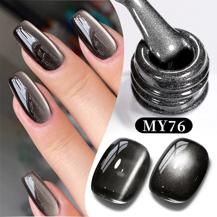 BORN PRETTY 10ml Brown Purple Black Red Cat Magnetic Gel Polish Manicure Soak Off UV Gel Nail Art Varnish Autunm Winter Nails