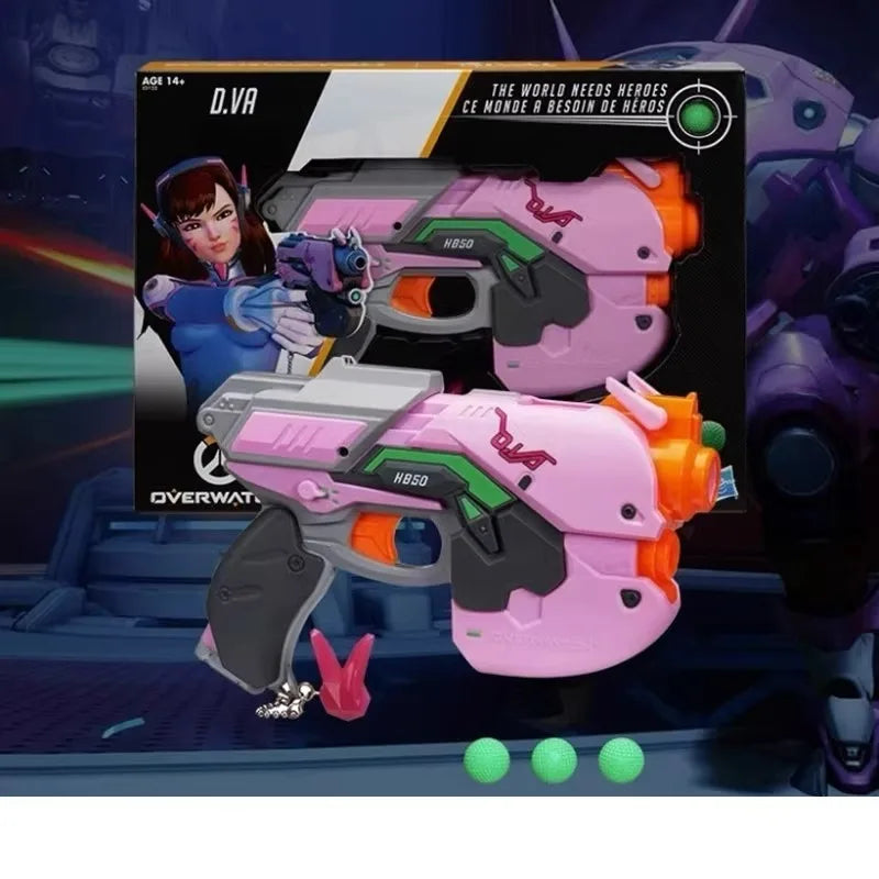 Hasbro NERF Heat Competitor DVA McRae Reaper Launcher Ball Bounce Toy Gunslinger Do