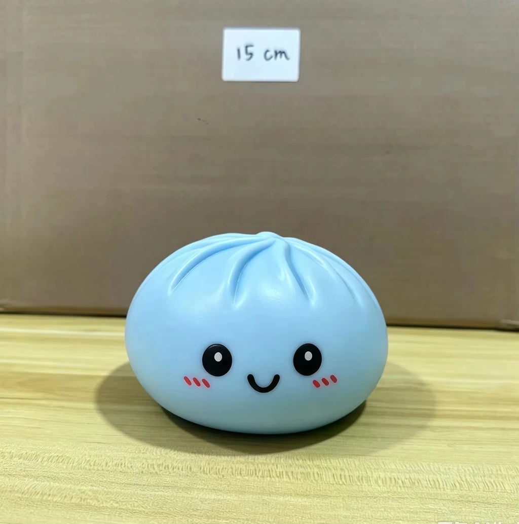 Large Dumpling Squishy Oversized Bun Anti Stress Reliever Fidget Low Rebound Decompression Ball Home DecorBirthday Gift