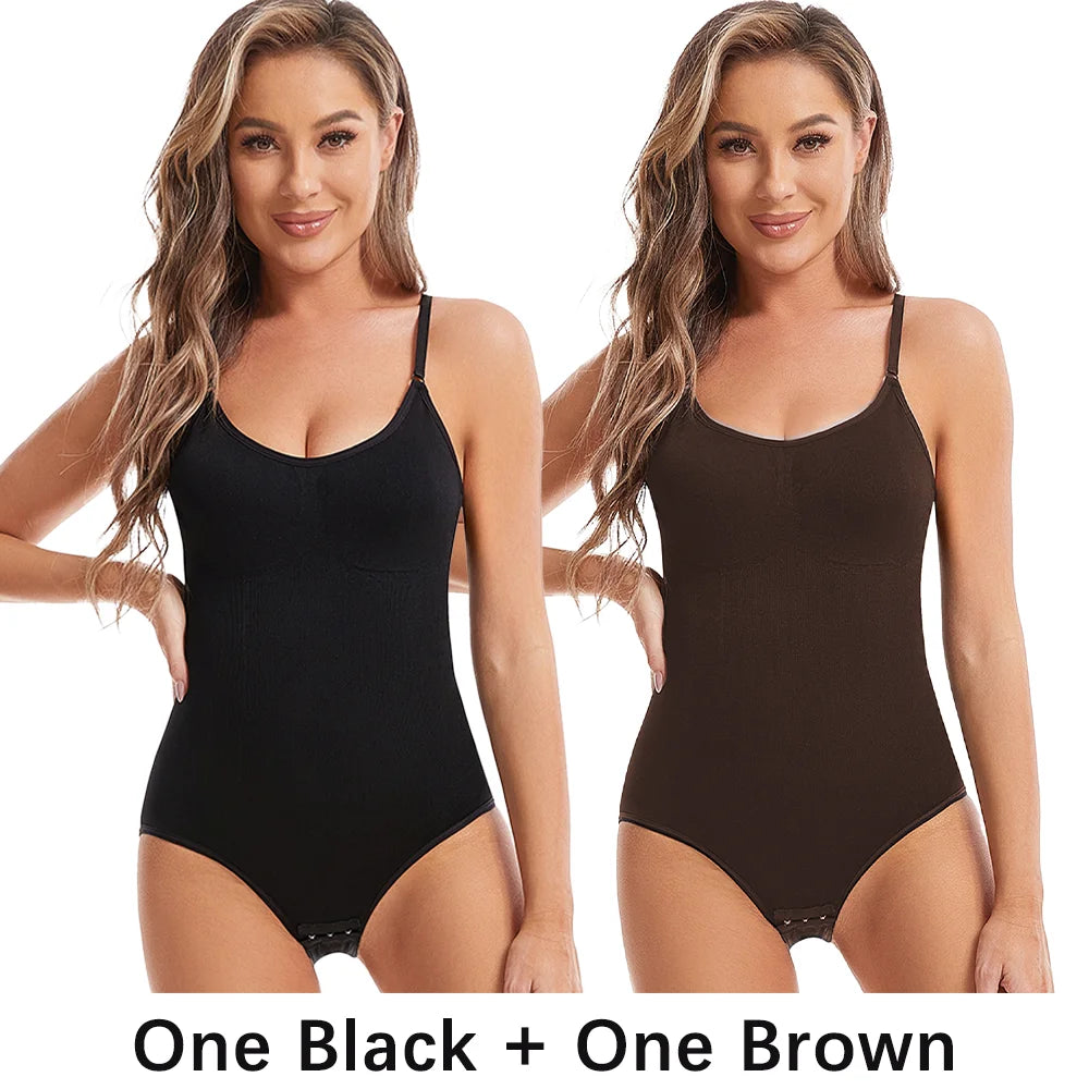 Women's Sexy Seamless Shapewear Slim Butt Lifter Bodysuit Open Crotch High Elastic Smooth out Body Suits for Drop Shipping