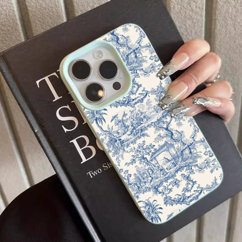 Creative Adorable Cartoon Pattern Phone Case For iPhone 16 18 Pro Max 17 Air 11 12 13 14 15 Pro 14 Plus X XR Shockproof Cover