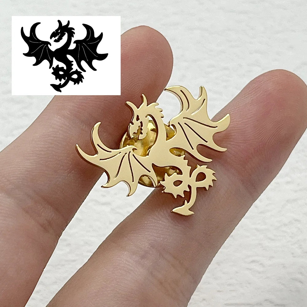 Using Images Customizing Personalized Brand Brooches Stainless Steel Accessories Customized Logos Jewelry Family Gifts