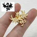 Using Images Customizing Personalized Brand Brooches Stainless Steel Accessories Customized Logos Jewelry Family Gifts