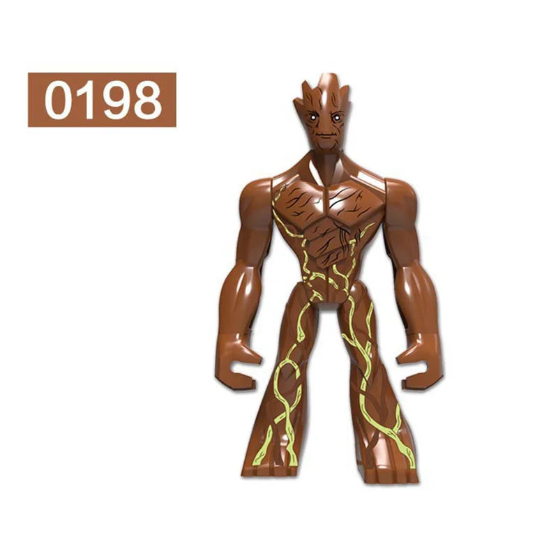 8cm Superhero Building Blocks Avengers Character Venom Model Character Set Building Blocks Toy Boys and Girls Birthday Gifts