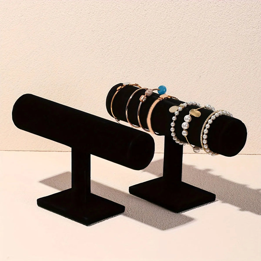 1pc T-Shaped Bracelet Stand, Bracelet and Necklace Display Stand, Watch Storage Stand, desktop Vertical Jewelry Stand