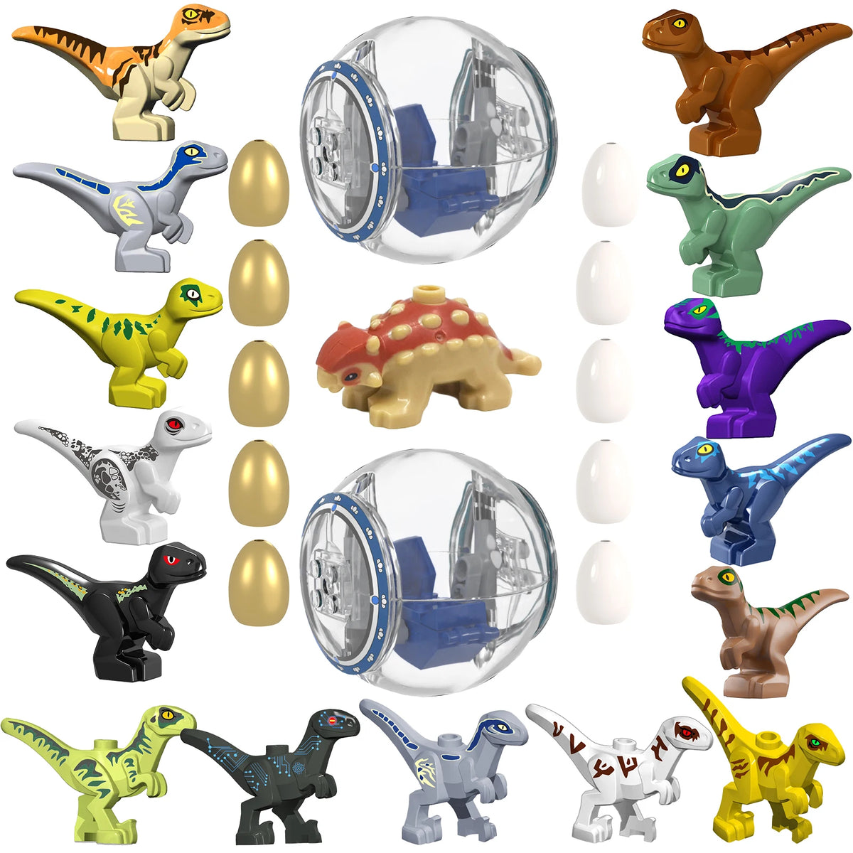 Jurassic Dinosaur Nest Baby Building Blocks Toys Collection Souvenir Gift Birthday Jurassic Rex Raptor