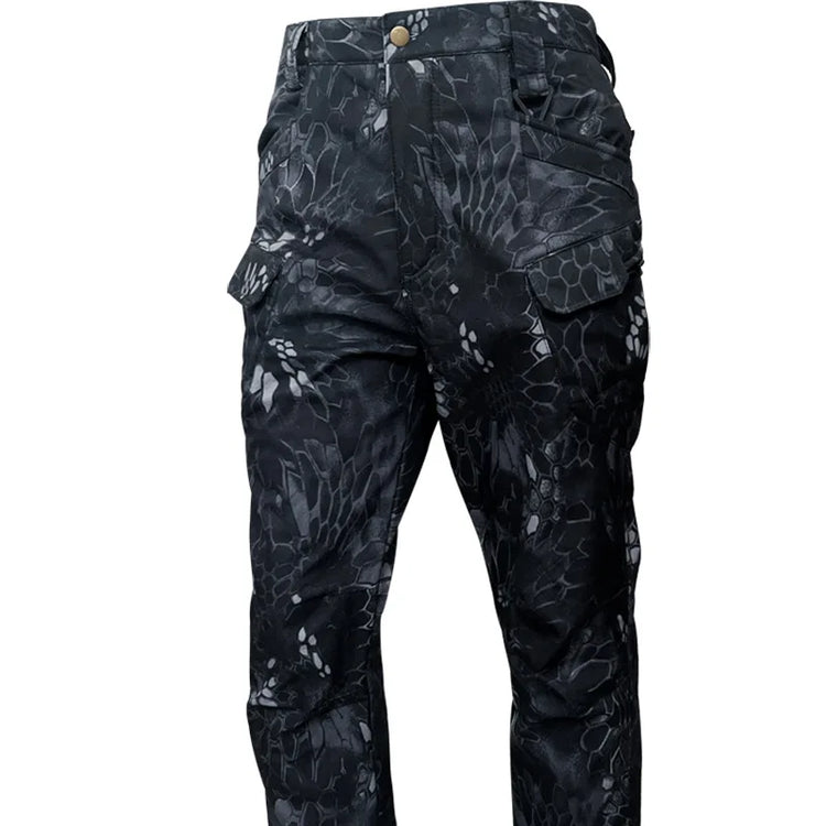 Men's-Slim-Fit-Tactical-Work-Pants-with-Multiple-Pockets,-Windproof-and-Waterproof,-Suitable-for-Winter-Outdoor-Hiking-Pants