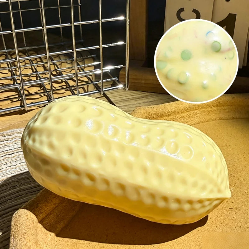 ASMR  Peanut Squishy Crunchy Building Block Stress Ball Squeeze Handmade Squeeze Ball Buttery-Soft Feel Fidget for Party Gifts