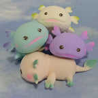 Axolotl Squeeze Ball Cute Fish Relax Cartoon Antistress Squishy Stress Relief Slow Rising For Adult Kids Stretch Toys