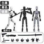 13 Action Figure Titan Multi-Jointed Movable Shapeshift Robot T13 Action Mannequin Character And Dog Figure Toys Gifts