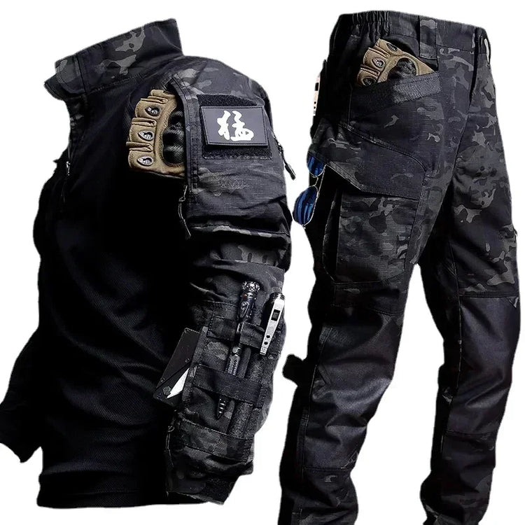 Tactical Suits Men Airsoft Hunting Clothes Paintball Military Sets Assault Shirts Special Forces Pants Outdoor Combat Uniform