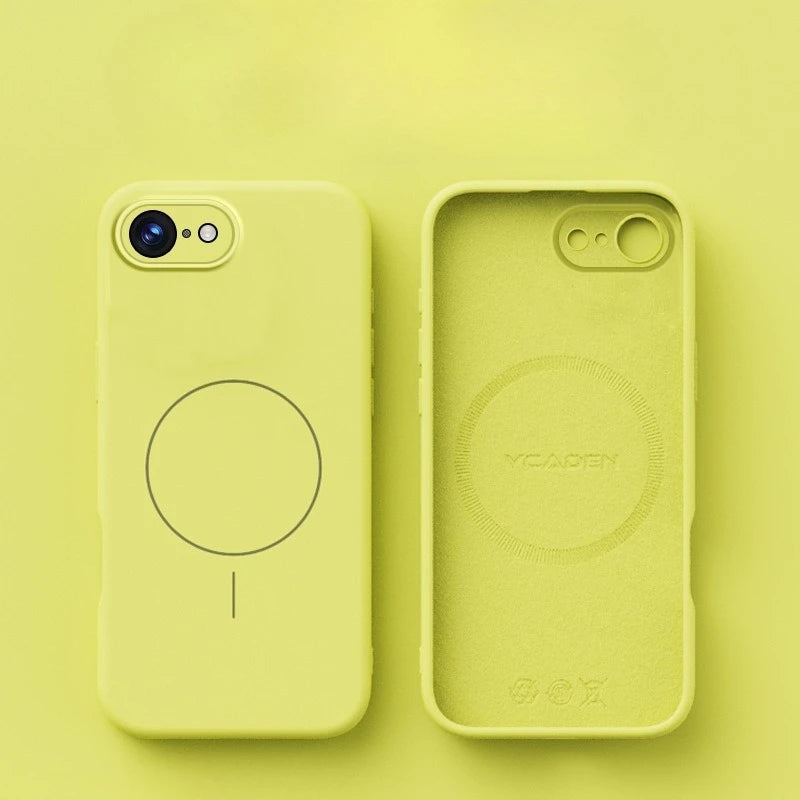 Original Liquid Soft Silicone For Magsafe Wireless Charge Magnetic Case For iPhone 18 17 16 Plus 15 14 13 12 Pro Max 11 Cover