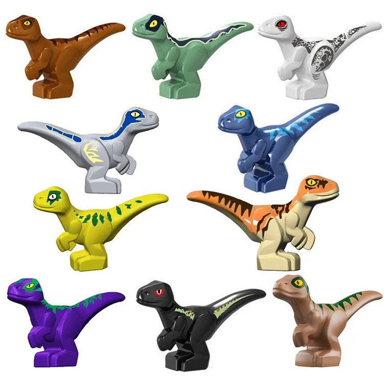 Jurassic Dinosaur Nest Baby Building Blocks Toys Collection Souvenir Gift Birthday Jurassic Rex Raptor