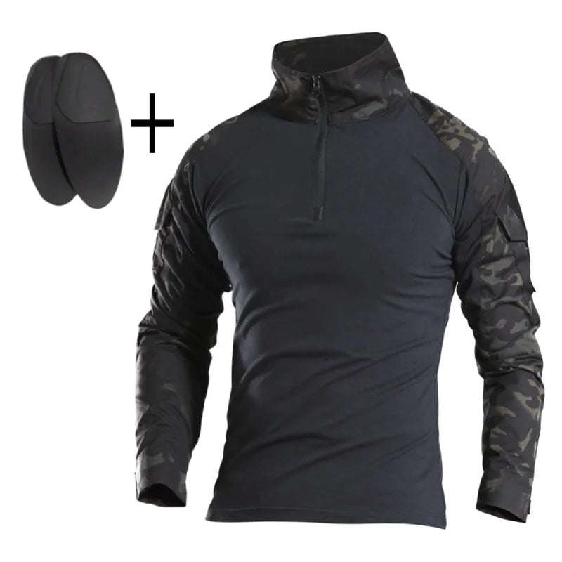 Men Tactical Uniform Camouflage Multicam Shirt Coat Pant Soldier Sniper Hunting Clothes