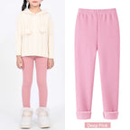 SheeCute Girls Winter Warm Pants Kids Fleece Lined Leggings for 3-11 Years SCW7101