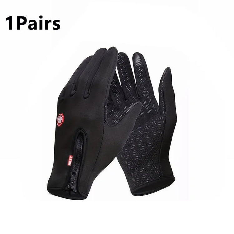 Anti-Slip Winter Warm Gloves Men Women Cold Resistant Outdoor Thermal Gloves for Cycling Driving Hiking Mountaineering Sports