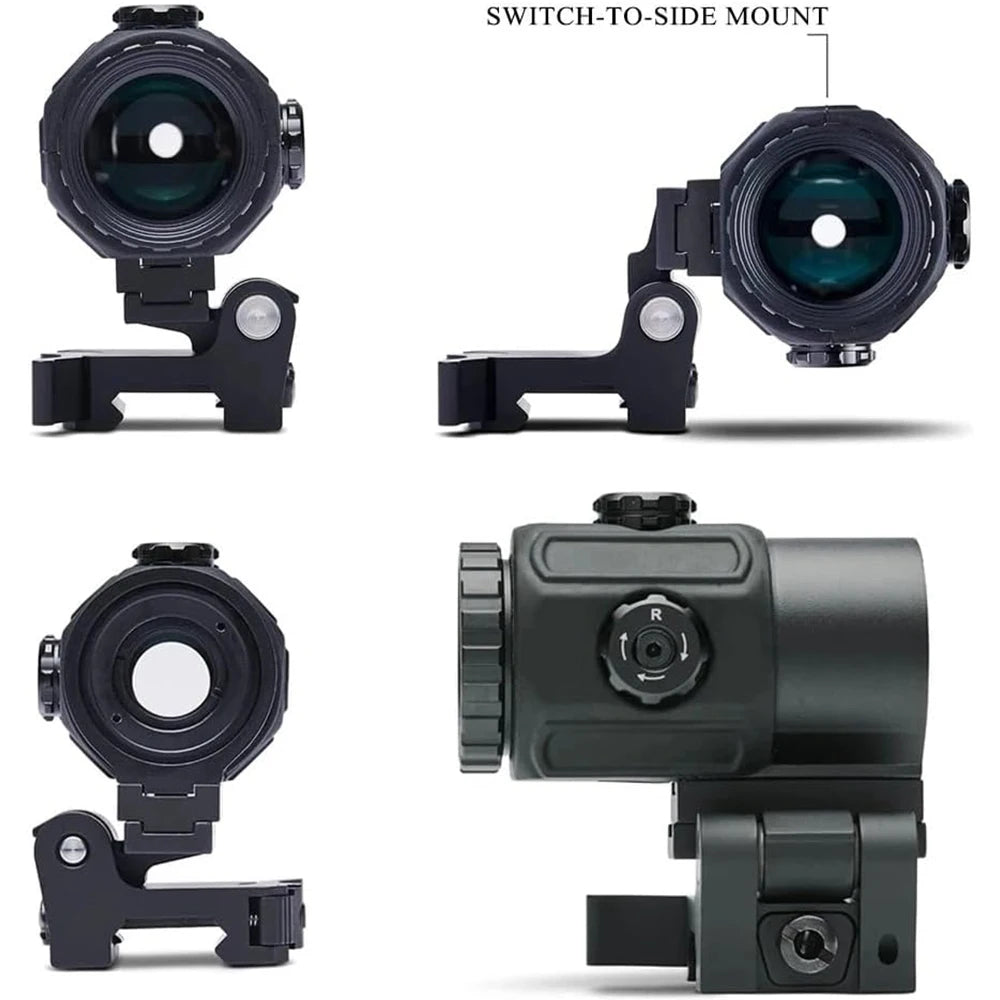 558+G43 Holographic Collimator Sight 558+G33/G45 Red Dot Optic Sight Tactical Hunting Gear W/20mm Rail Mounts&Quick Detach Lever